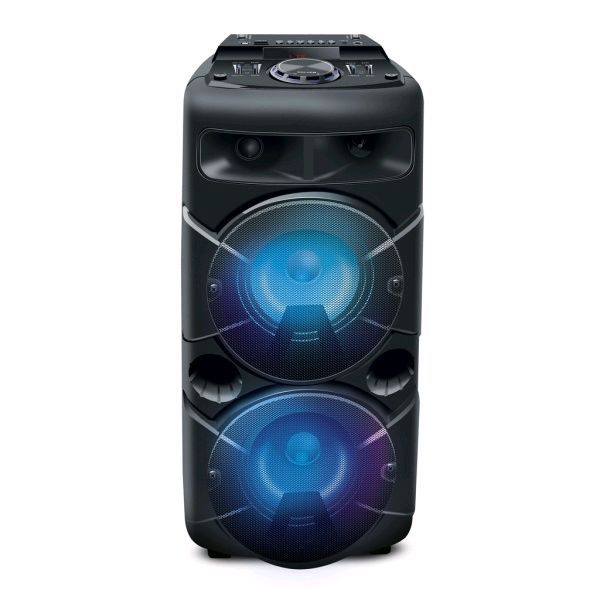 

Портативная акустика SmartBuy ARISAKA, 20 Вт, FM, USB, SD, Bluetooth, подсветка, черный (SBS-570), ARISAKA