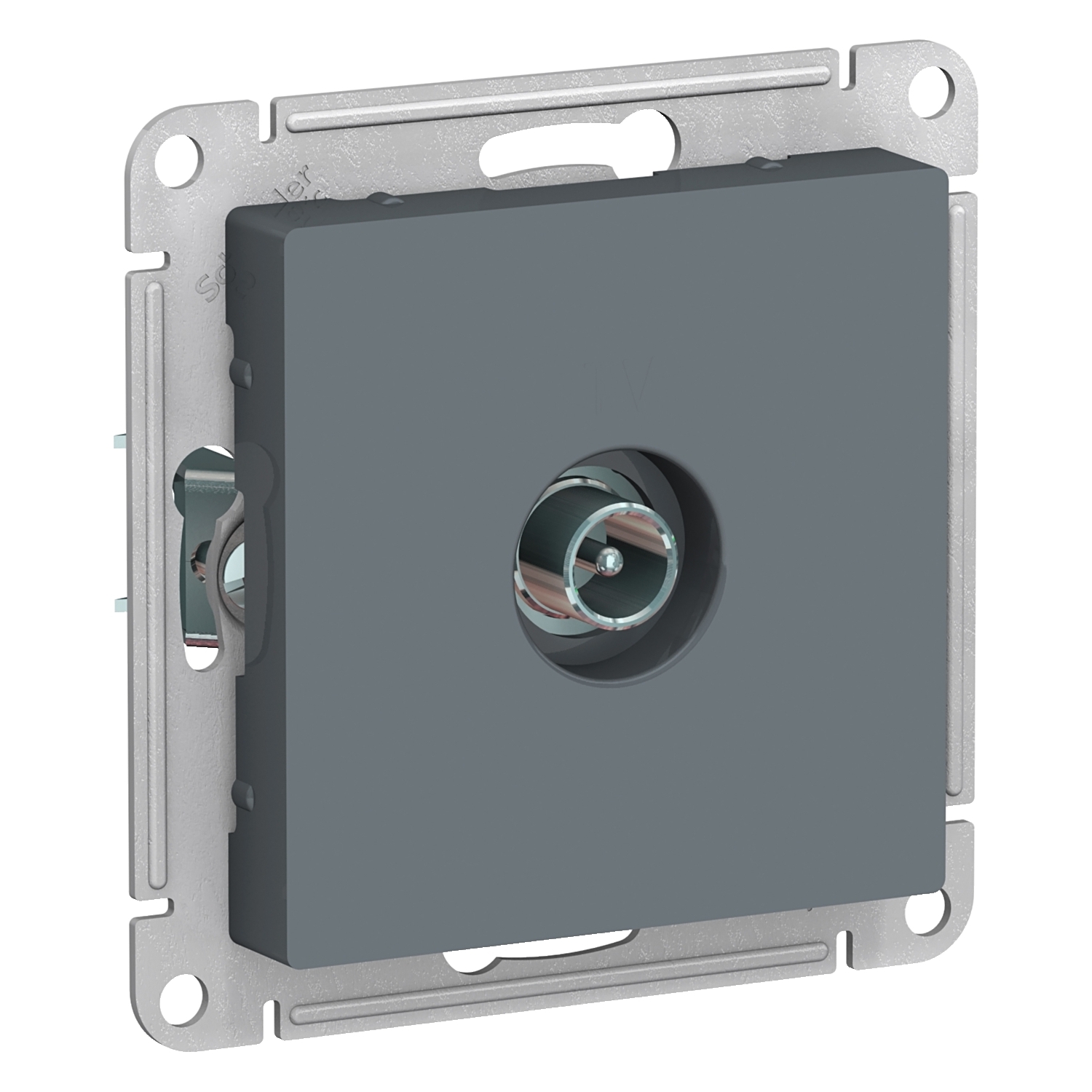 

Розетка TV Schneider Electric AtlasDesign, Грифель, механизм без рамки (ATN000791)