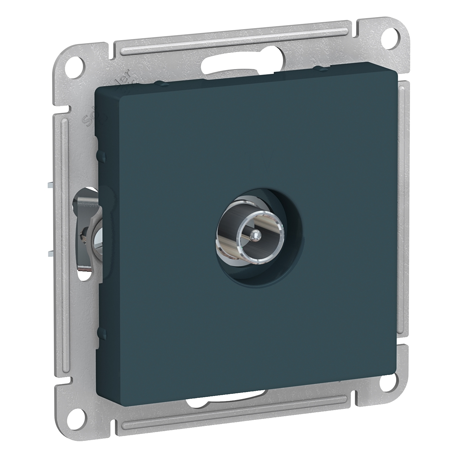 

Розетка TV Schneider Electric AtlasDesign, изумруд, механизм без рамки (ATN000891), 0