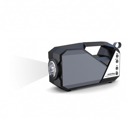 

Портативная акустика SmartBuy WAY, 5 Вт, FM, USB, microSD, Bluetooth, черный (SBS-5020), WAY