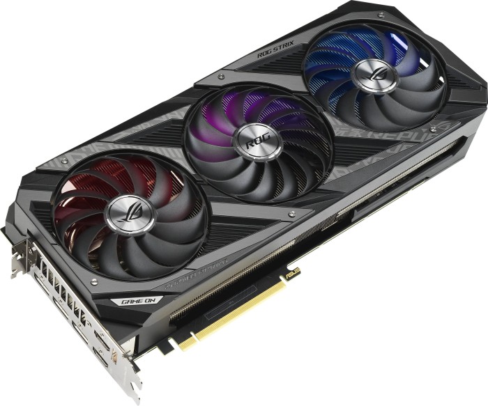 

Видеокарта ASUS NVIDIA GeForce RTX 3080Ti ROG STRIX GAMING, 12Gb DDR6X, 384bit, PCI-E, 2HDMI, 3DP, Retail (ROG-STRIX-RTX3080TI-12G-GAMING), ROG STRIX GAMING