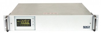 

ИБП Powercom Smart King, 2500VA, 1500W, IEC, белый (SMK-2500A RM LCD 3U), SMK-2500A-RM-LCD