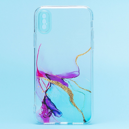 

Чехол-накладка SC239 для смартфона Apple iPhone X/XS, силикон, рисунок (003) (130226)