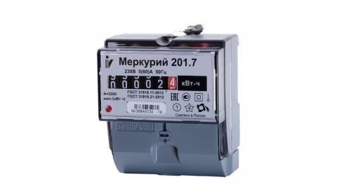 Счетчик электроэнергии INCOTEX Меркурий 2017 однофазный однотарифный класс точности 10 ЭМОУ 5 А60 А 32680 1725₽