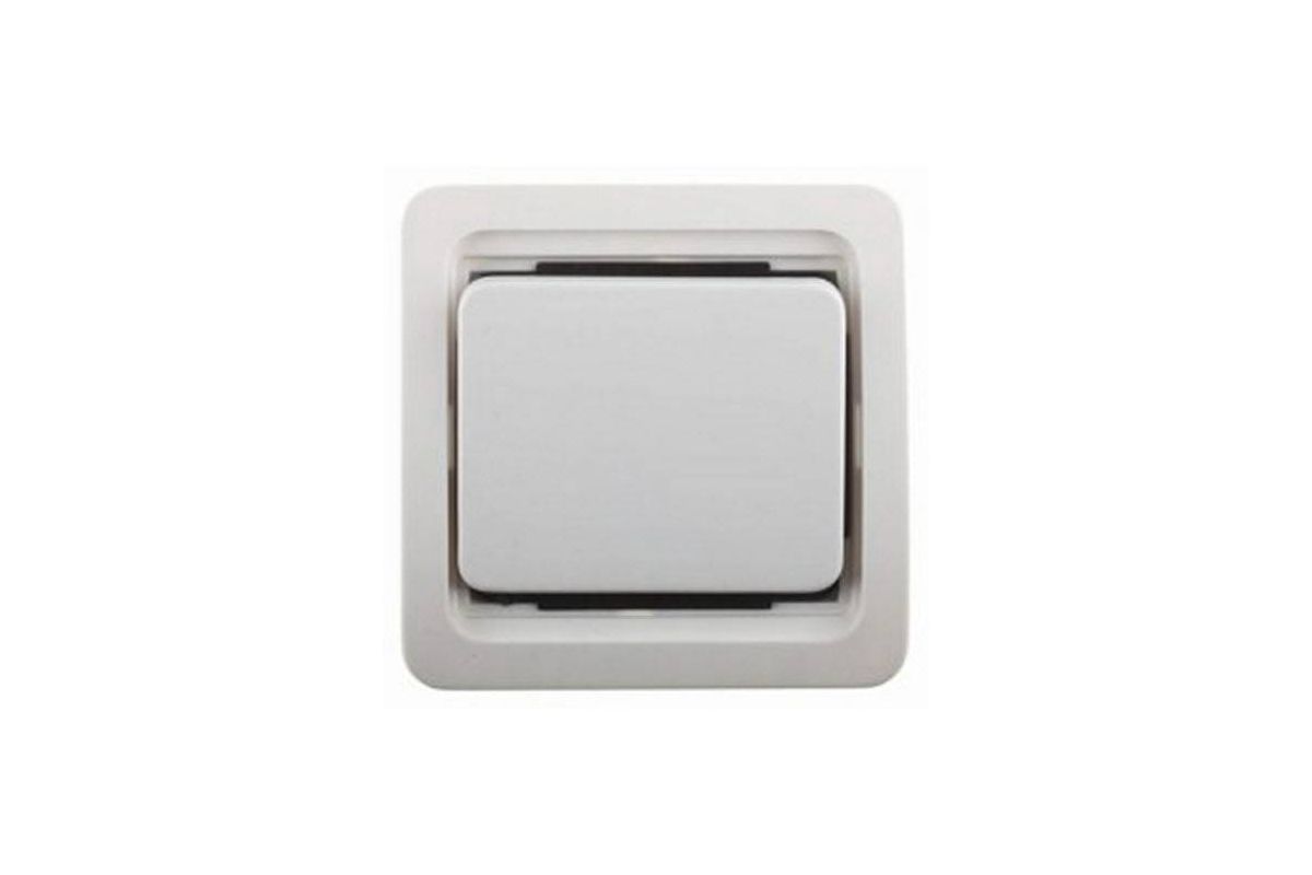 

Выключатель СВЕТОЗАР City SV-54130-W, 1кл., скрытый монтаж, механизм с накладкой без рамки, белый (SV-54130-W), SV-54130-W