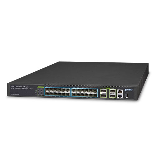 

Коммутатор Planet XGS-6350-24X4C, управляемый, кол-во портов:, SFP+ 24x10 Гбит/с, кол-во SFP/uplink: QSFP28 4x100 Гбит/с, установка в стойку (XGS-6350-24X4C), XGS-6350-24X4C