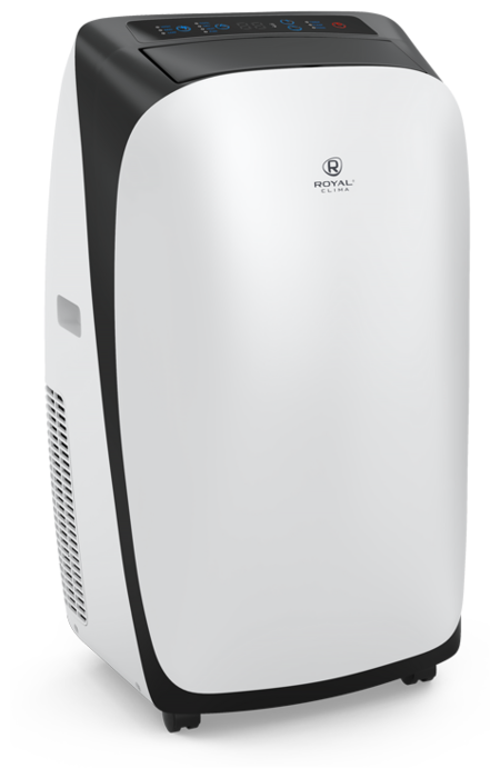 

Мобильный кондиционер ROYAL Clima RM-СB36HH-E, до 36м² 12000 BTU/ч, охлаждение / обогрев, осушение, белый/черный (RM-СB36HH-E), RM-СB36HH-E
