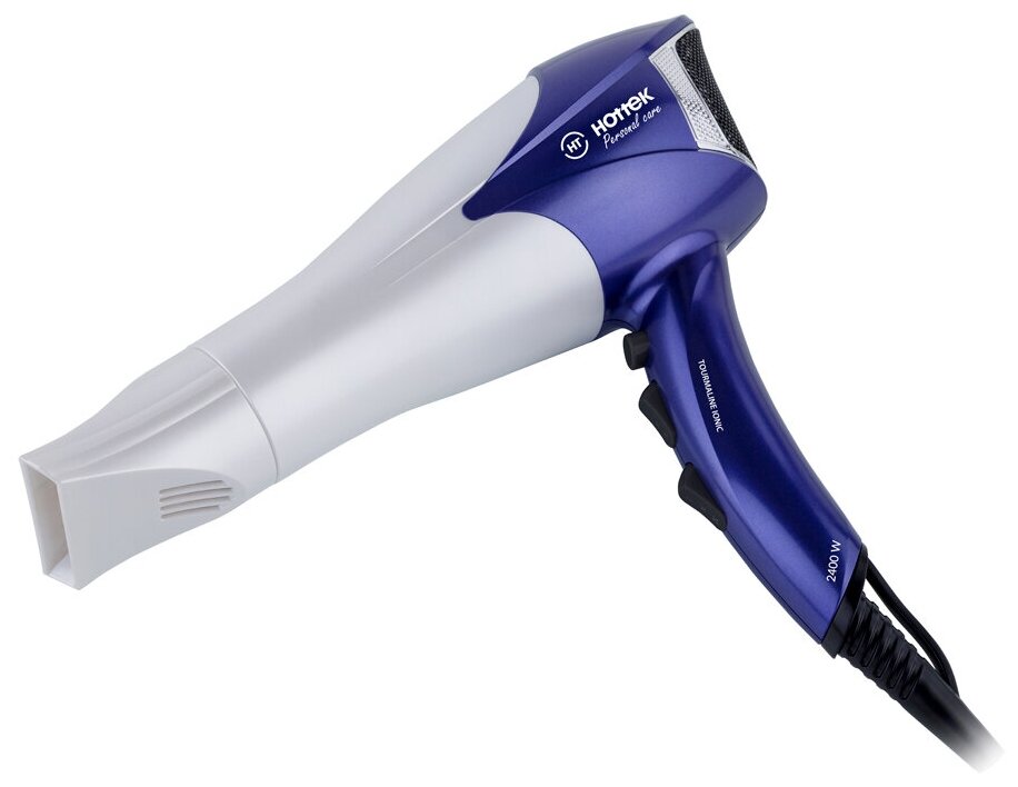 

Фен HOTTEK HT-966-012 2400Вт, 6 режимов, белый (HT-966-012), HT-966-012