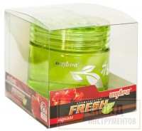 Ароматизатор автомобильный на приборную панель OMBRA Fresh Tea VP1206R, гелевый, каркаде (001392)