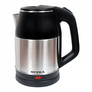 

Чайник электрический SUPRA 1005BR-YE 1.8л. 1.5 кВт, нержавеющая сталь/пластик, черный, 1005BR-YE