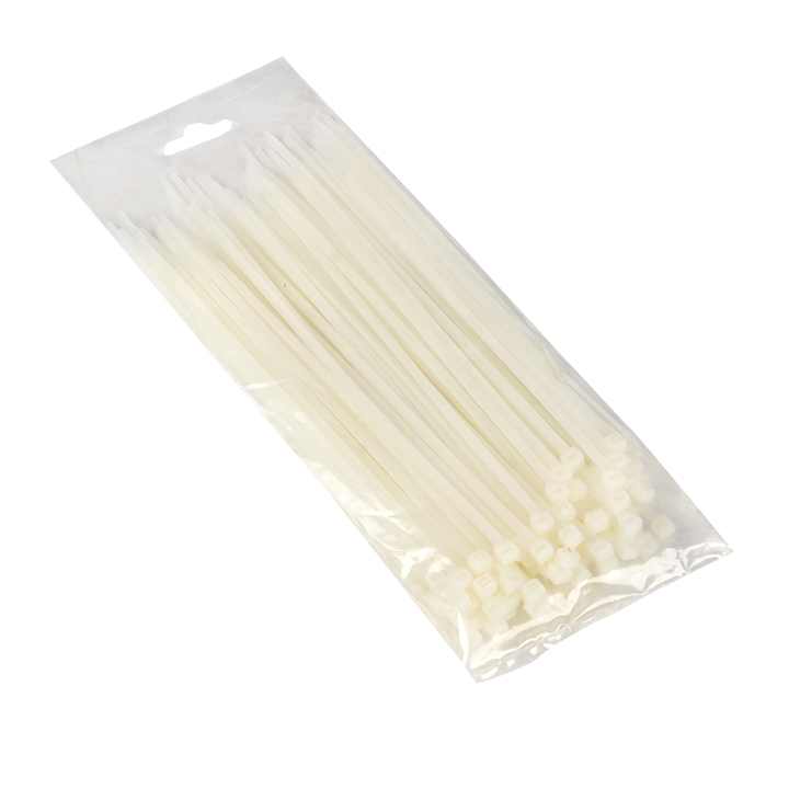 

Стяжка EKF plc-c-3.6x180, 3.6мм x 180мм, 100шт., белый, plc-c-3.6x180