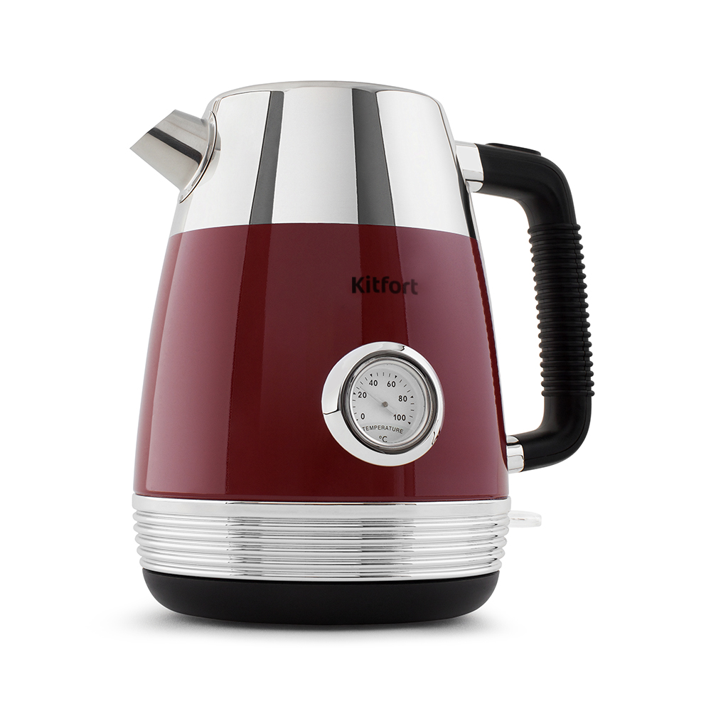 

Чайник Kitfort Нева-2 1.7л. 2150Вт, металл, красный (КТ-633-2), Нева-2