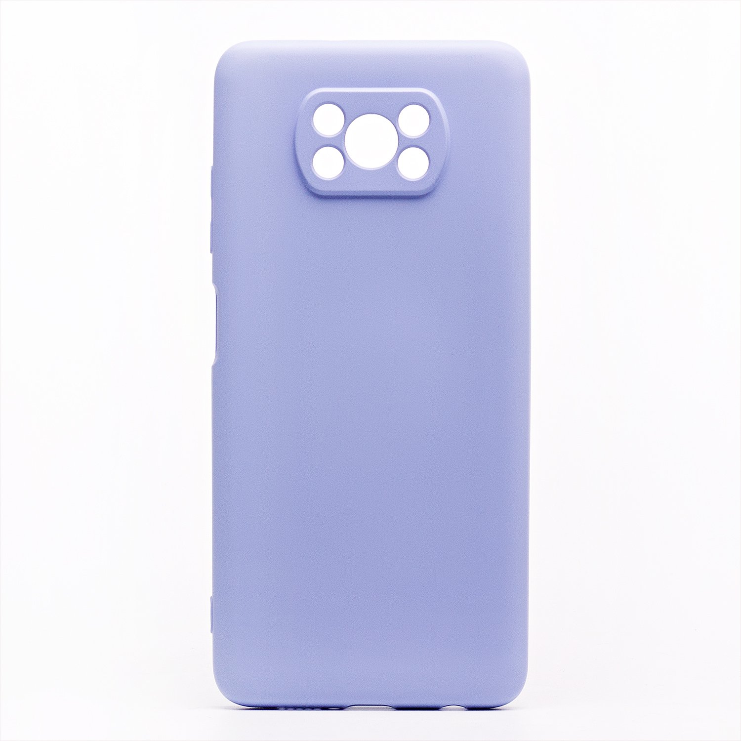

Чехол-накладка Activ Full Original Design для смартфона Xiaomi Poco X3 Pro, силикон, светло-фиолетовый (130778)