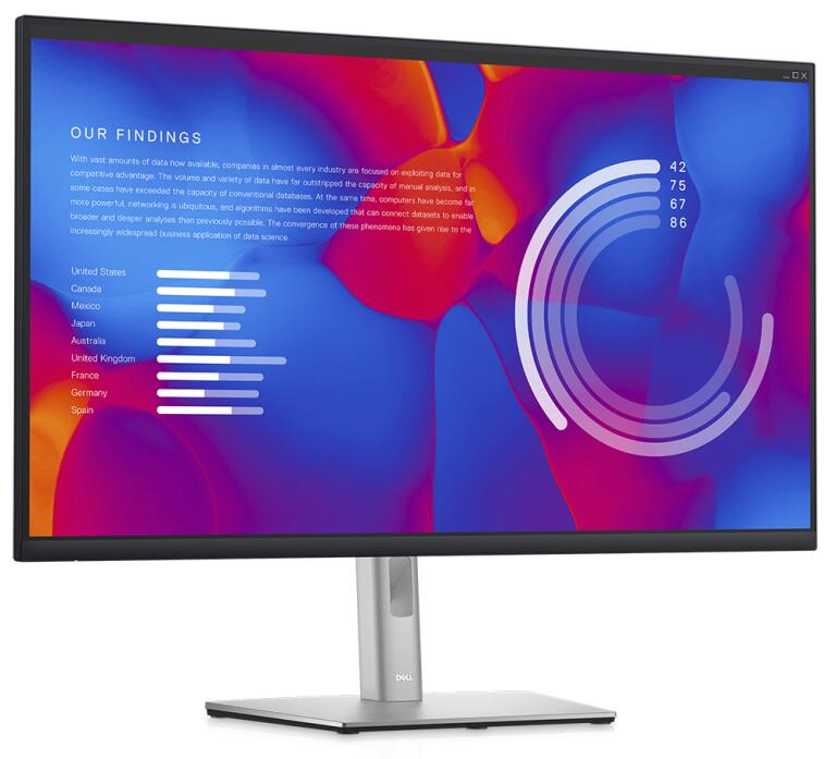 

Монитор 31.5" DELL UltraSharp P3222QE IPS, 3840x2160 (16:9), 350кд/м2, 5мс, 178°/178°, HDMI, DisplayPort, USB Type-C, USB-Hub, серебристый/черный (3222-5267), P3222QE