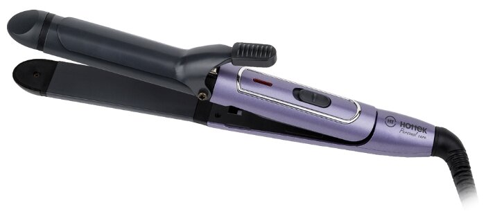 

Щипцы HOTTEK HT-967-113, 200°C, 50Вт, керамическое покрытие, 1 режим, петля для подвешивания, 1.8м, -, черный/фиолетовый (HT-967-113), HT-967-113