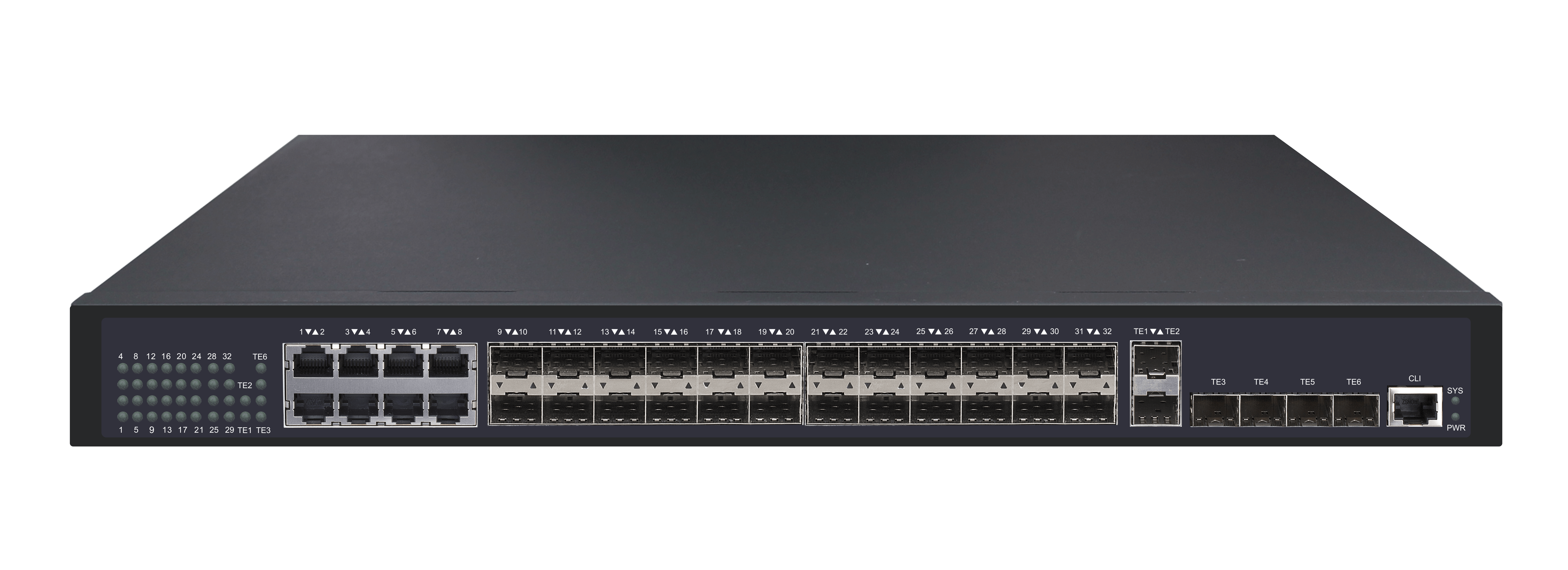 

Коммутатор Nikomax (Gigalink) GL-SW-G301-38F, управляемый, кол-во портов: 8x1 Гбит/с, SFP 24x1 Гбит/с, кол-во SFP/uplink: SFP+ 6x10 Гбит/с, установка в стойку (GL-SW-G301-38F), GL-SW-G301-38F