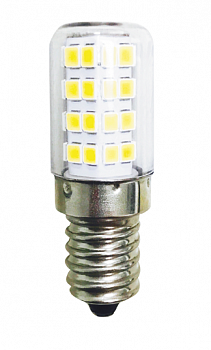 Лампа светодиодная E14 Колба, 4Вт, 3000K / теплый свет, 400лм, BK-ЛЮКС BK-14W4С16 КОМПАКТ