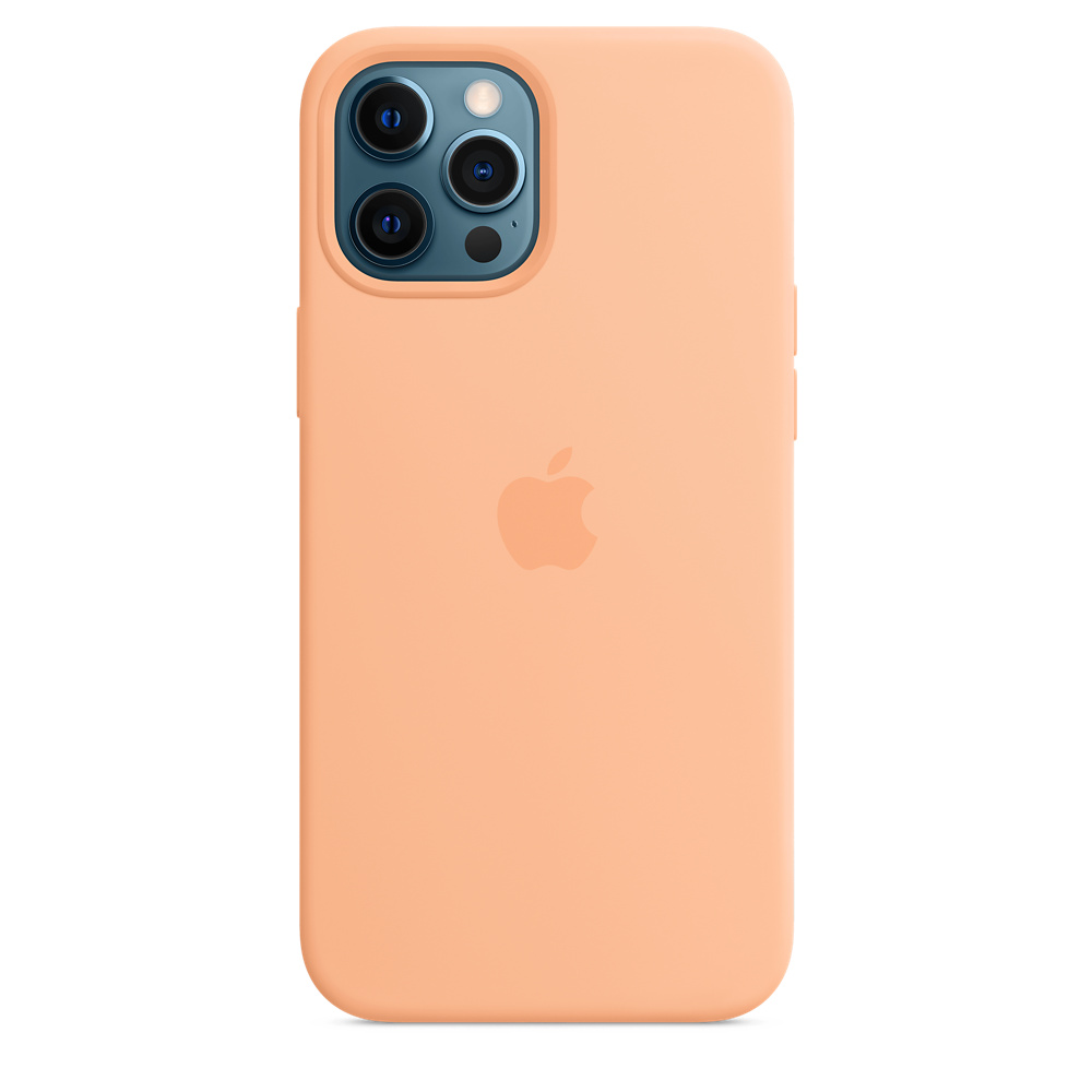 

Чехол-накладка Apple MagSafe для смартфона Apple 12 Pro Max, силикон, светло-абрикосовый (MK073ZE/A)