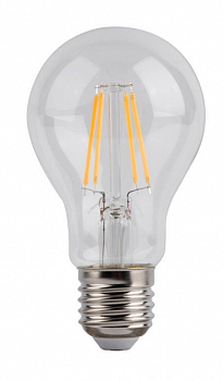 Лампа светодиодная E27 цилиндрическая/G60, 9Вт, 2700K / теплый свет, 900лм, филаментная, BK-ЛЮКС BK-27W9G60 standard
