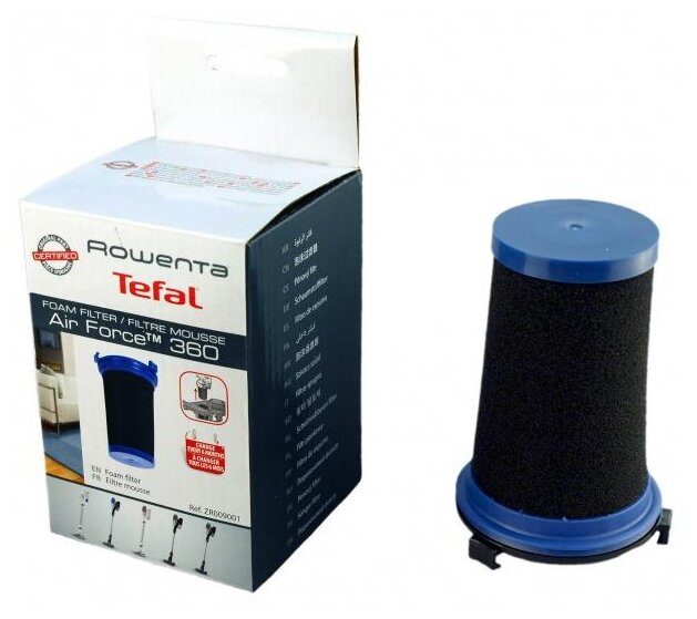 

Фильтр TEFAL для Air Force 360, бежевый (ZR009001)