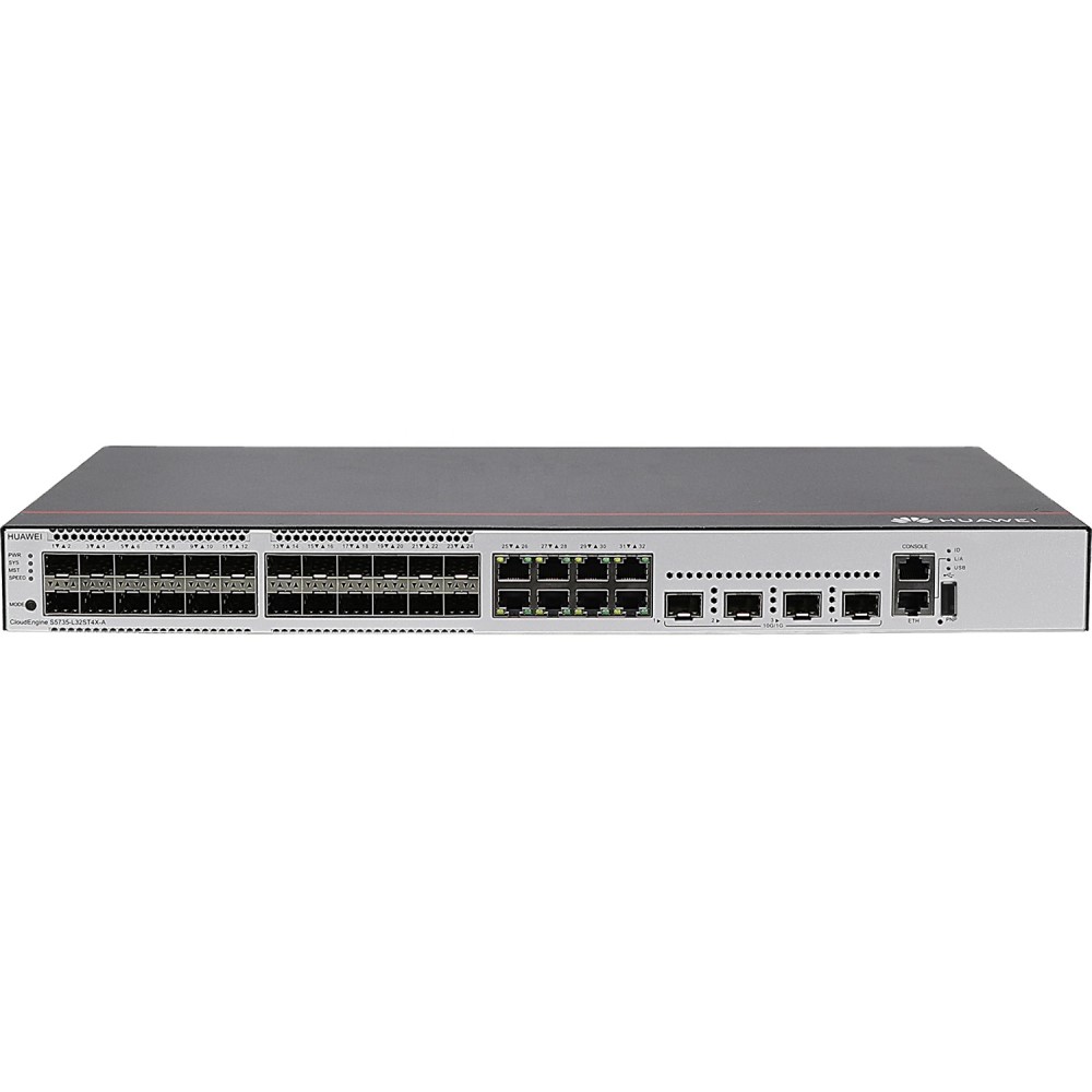 

Коммутатор Huawei CloudEngine S5735-L32ST4X-A N1M-LIC, управляемый, кол-во портов: 8x1 Гбит/с, SFP 24x1 Гбит/с, кол-во SFP/uplink: SFP+ 4x10 Гбит/с, установка в стойку (98010929-88035YSM), S5735-L32ST4X-A N1M-LIC