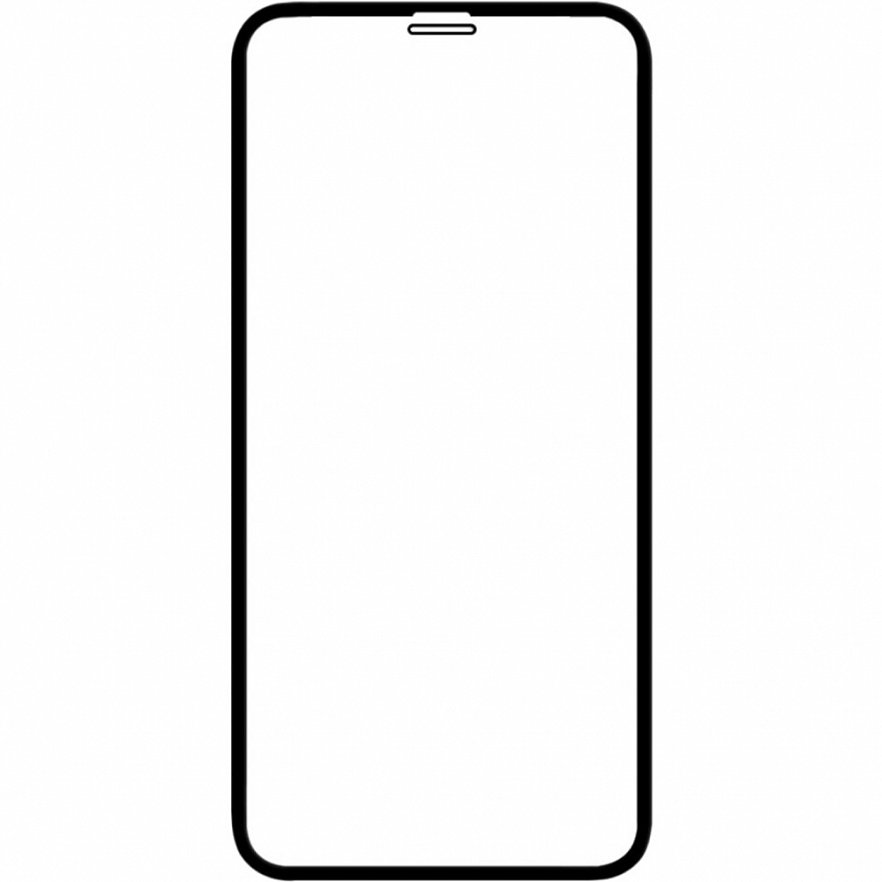 

Защитное стекло Mietubl для экрана смартфона Apple iPhone 12 mini (5.4), Full screen, поверхность глянцевая, черная рамка, 11D (00000384516)