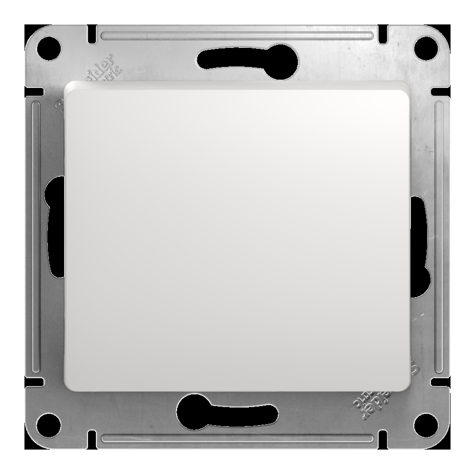 

Переключатель Schneider Electric GLOSSA, 1кл., скрытый монтаж, механизм с накладкой без рамки, белый (GSL000171)