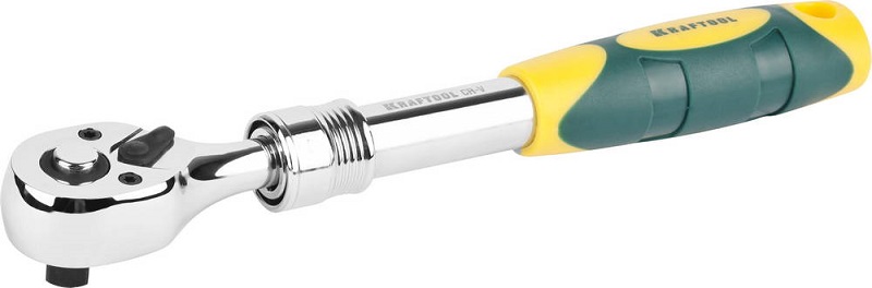 

Трещотка Kraftool PRO, 3/8", реверсивная, телескопическая (27798-3/8)