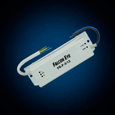 

Блок питания Falcon Eye FE-F-3/12, IP67, белый (FE-F-3/12), FE-F-3/12