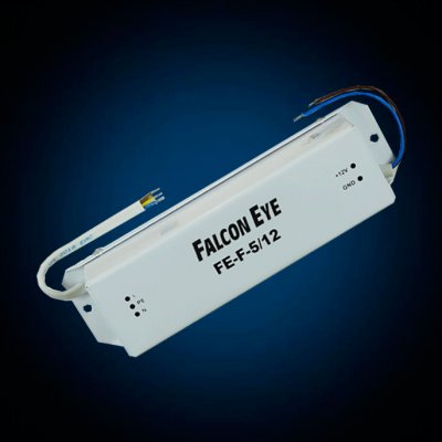 

Блок питания Falcon Eye FE-F-5/12, IP67, белый (FE-F-5/12), FE-F-5/12