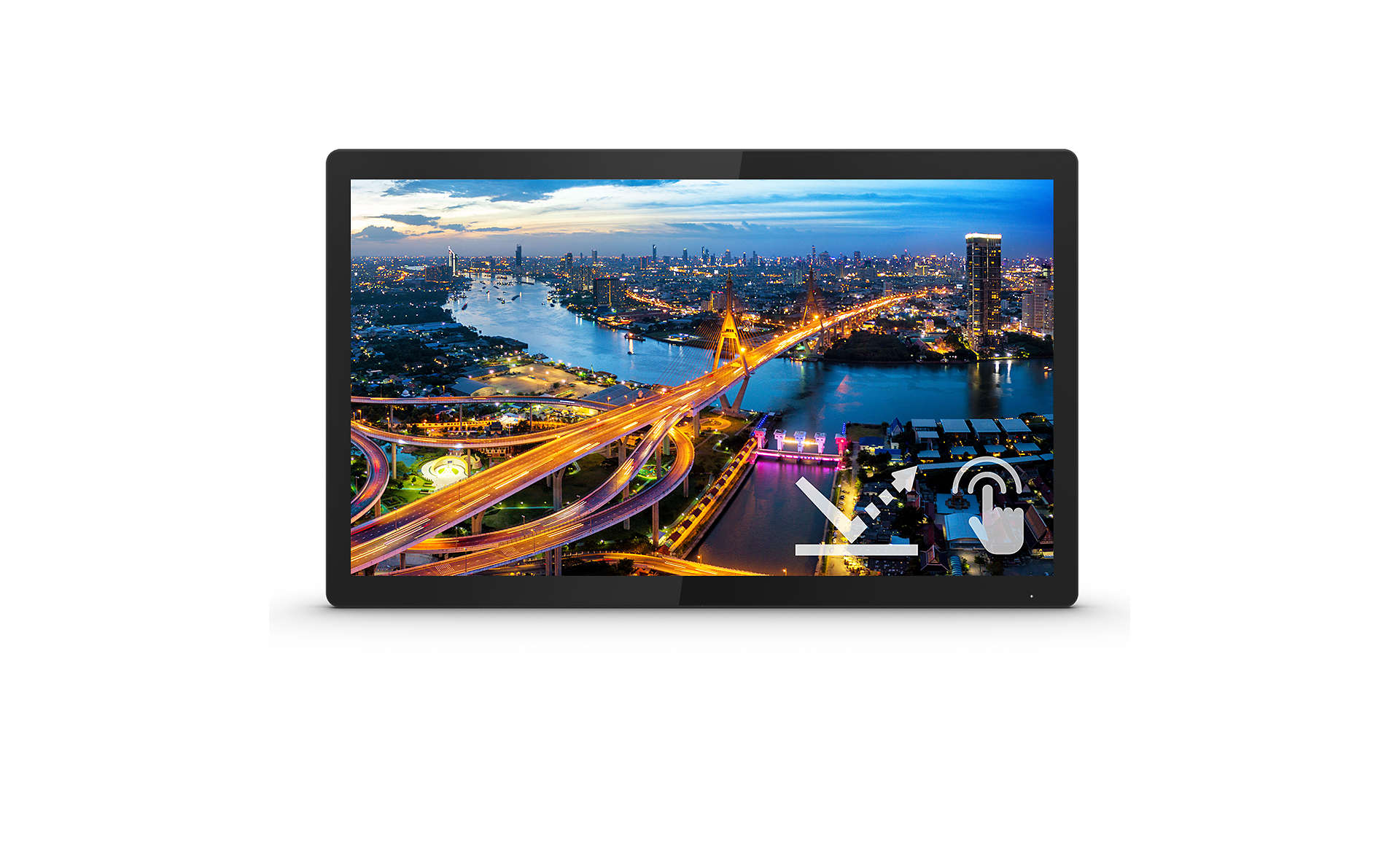 

Монитор 23.8" Philips 242B1TFL IPS, сенсорный, 1920x1080 (16:9), 300кд/м2, 178°/178°, VGA, DVI, USB-Hub, черный (242B1TFL (00/01)), 242B1TFL