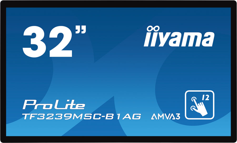 

Интерактивная панель Iiyama TF3239MSC-B1AG, 32", 1920x1080, черный (TF3239MSC-B1AG), TF3239MSC-B1AG