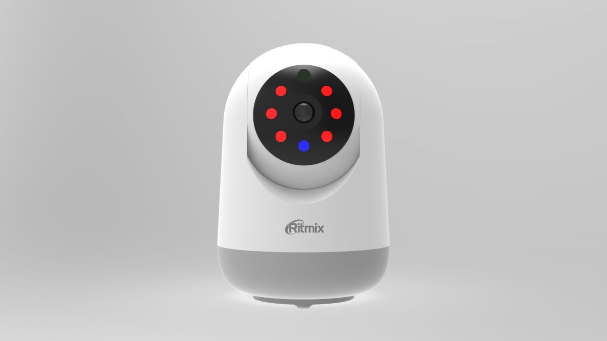 

IP-камера Ritmix IPC-220-Tuya, настольная, поворотная, 2Мпикс, CMOS, до 1920x1080, ИК подсветка, Wi-Fi, белый/серый, IPC-220-Tuya