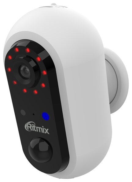 

IP-камера Ritmix IPC-240B-Tuya, корпусная, 2Мпикс, CMOS, до 1920x1080, ИК подсветка, Wi-Fi, белый, IPC-240B-Tuya