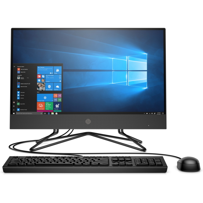 

Моноблок HP All-in-One 200 G4 21.5" 1920x1080, Intel Core i3-10110U 2.1GHz, 4Gb RAM, 1Tb HDD, DVD-RW, Intel UHD Graphics, WiFi, BT, Cam, W10Pro, темно-серый, клавиатура, мышь (295C9EA), 200 G4