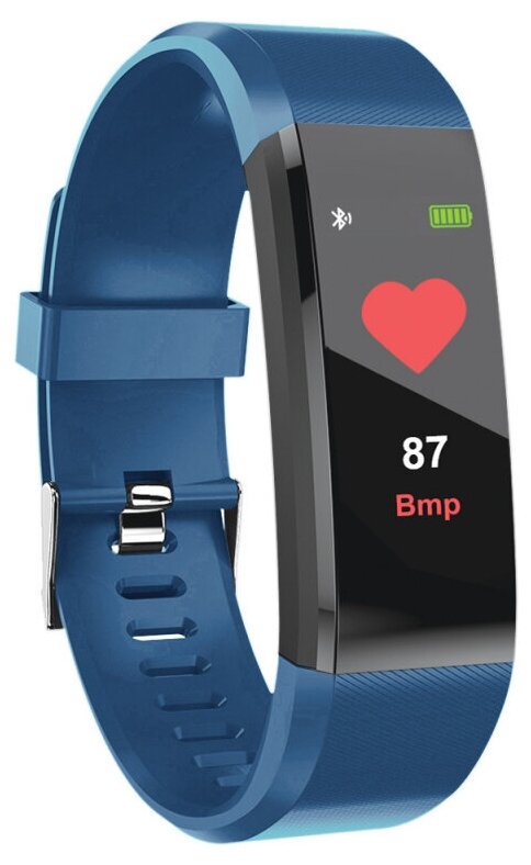 

Фитнес-браслет Qumann QSB 11, 0.96" IPS, темно-синий (Q-10211), QSB 11