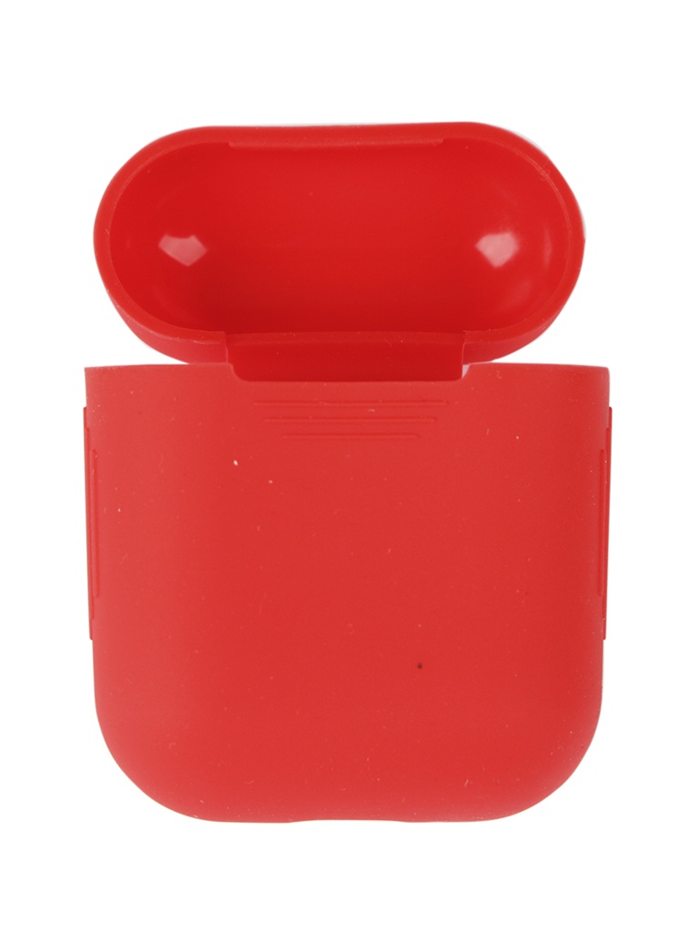 

Чехол Red Line mObility, силиконовый для Apple AirPods 1 и 2, красный (УТ000018854), mObility
