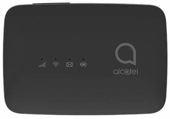 Модем ALCATEL Link Zone MW45V, LTE, Wi-Fi, черный (ALC-MW45V-2AALRU1)