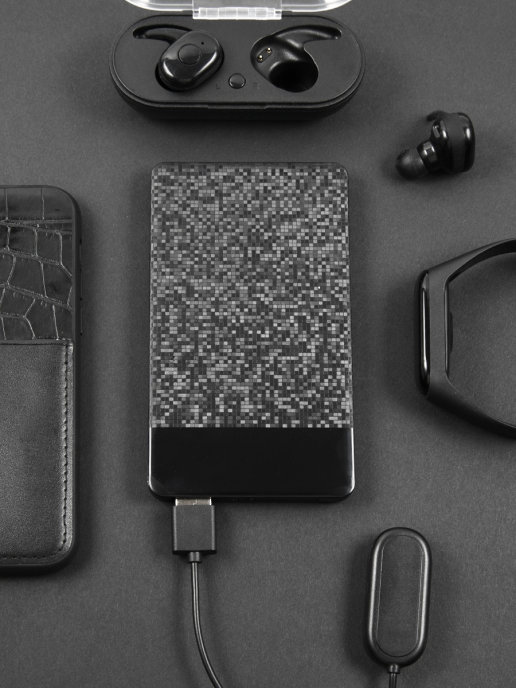 

Портативный аккумулятор (Powerbank) mObility mt-02, 5000mAh, 1xUSB, черный, mt-02
