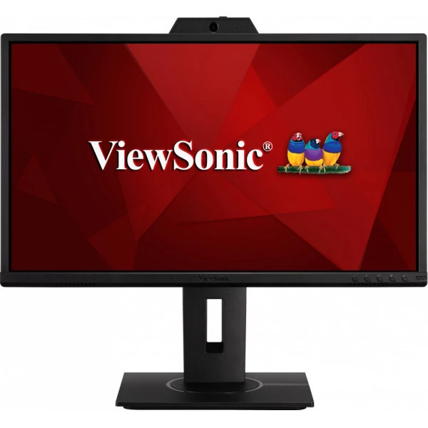 

Монитор 23.8" Viewsonic VG2440V IPS, 1920x1080 (16:9), 250кд/м2, 5мс, 178°/178°, VGA, HDMI, DisplayPort, USB-Hub, веб-камера, черный (VG2440V), VG2440V