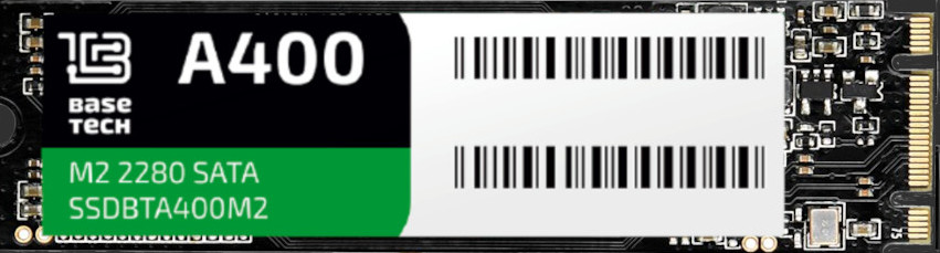 

Твердотельный накопитель (SSD) BaseTech 512Gb A400, 2280, M.2 (SSDBTA400512GM2)