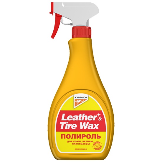 Полироль Kangaroo Leather & Tire Wax, 0.5 л