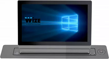 

Выдвижной монитор 15.6" Wize Pro WR-15GT, FullHD, 1920x1080, 300кд/м2, HDMI, VGA, USB, черный/серебристый (WR-15GT), WR-15GT