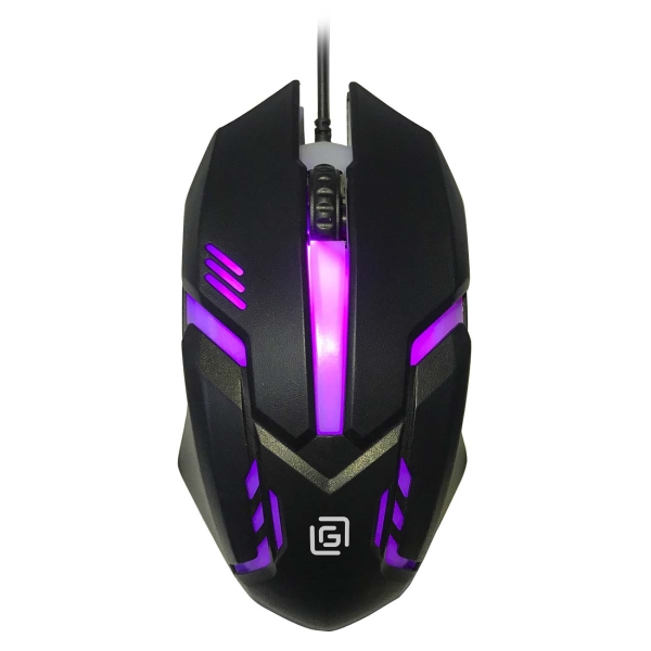 

Мышь проводная Oklick 397G, 1000dpi, оптическая светодиодная, USB, черный, 397G