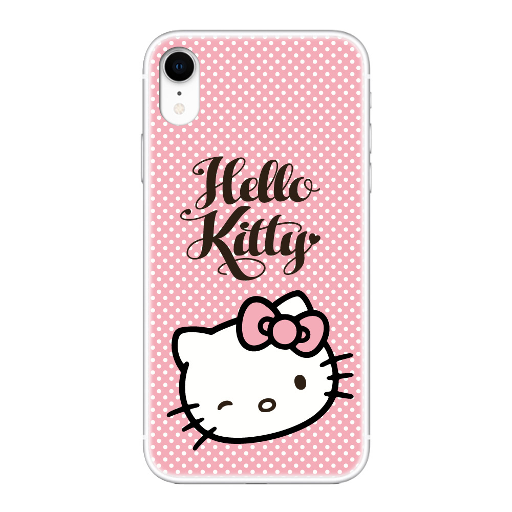 Чехол-накладка Deppa Hello Kitty 7 для смартфона Apple XR, TPU, розовый,  913072 купить по цене 600 руб в Новосибирске в интернет-магазине e2e4