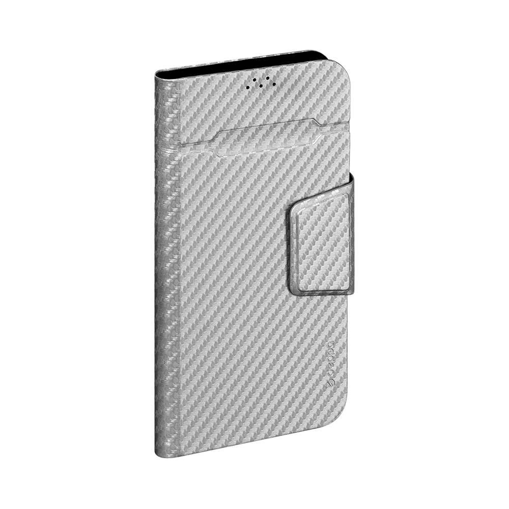 

Чехол-подставка Deppa Wallet Fold M для смартфона 4.3-5.5", серый (87065)
