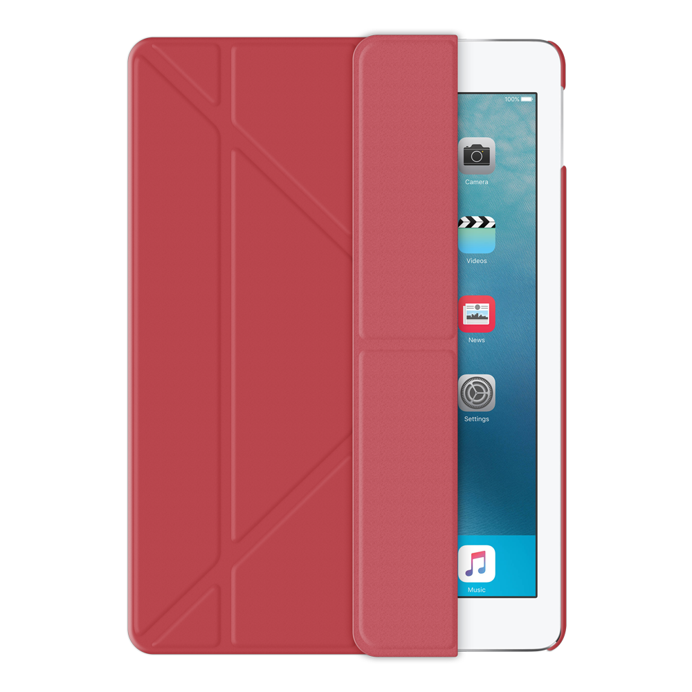 

Чехол-подставка DEPPA Wallet Onzo для планшета Apple iPad Pro 9.7, полиуретан, красный (88002)