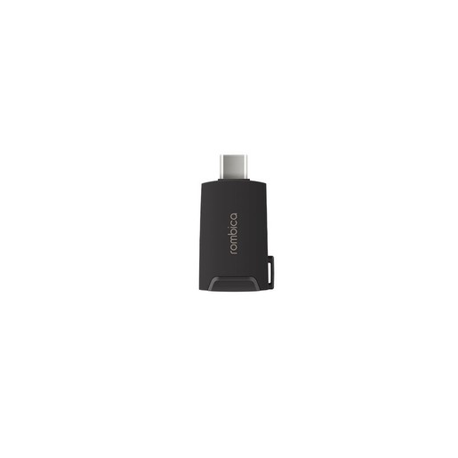 

Переходник (адаптер) USB 3.1 Type-C(M)-HDMI(19F) 4K, черный Rombica (TC-00130)