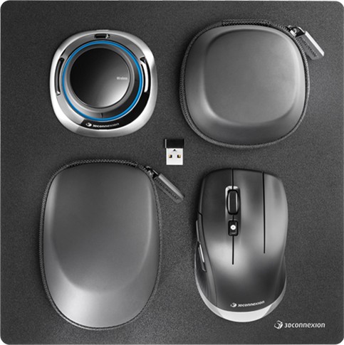 

Мышь беспроводная 3Dconnexion SpaceMouse Wireless Kit 2, 7200dpi, оптическая лазерная, Bluetooth, черный (3DX-700084), SpaceMouse Wireless Kit 2