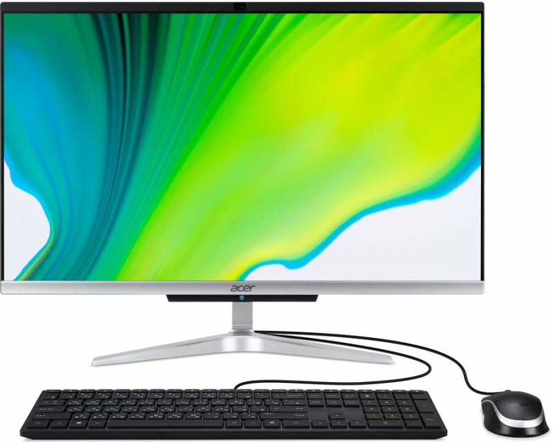 

Моноблок Acer Aspire C24-420 23.8" 1920x1080, AMD Ryzen 3 3250U 2.2GHz, 4Gb RAM, 256Gb SSD, AMD Radeon Graphics, WiFi, BT, Cam, Endless OS, серебристый, клавиатура, мышь (DQ.BFXER.005), C24-420